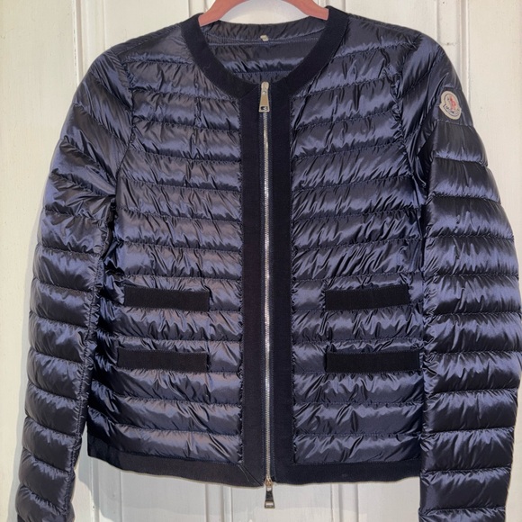 Moncler Midnight Blue Puffer Jacket - Picture 3 of 17